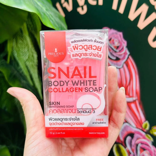 Snail Body white Collagen soap 70g