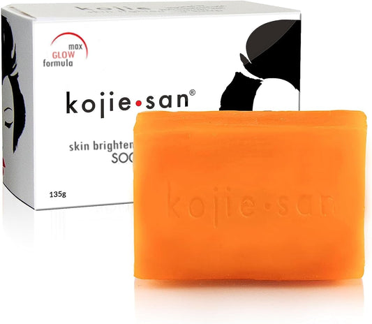 1x Kojie San Soap Bar - 135g Skin Lightening Kojic Acid Natural Original Bars