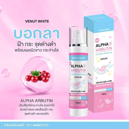 Alpha Arbutin 3 + Collagen Whitening Serum 150ml