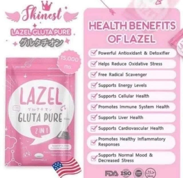 Lazel Glutapure 2in1 30 softgels