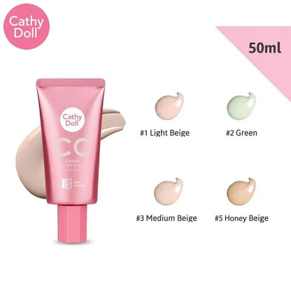 Cathy Doll Speed White CC cream SPF50 PA+++ 50ml 5 Honey Beige