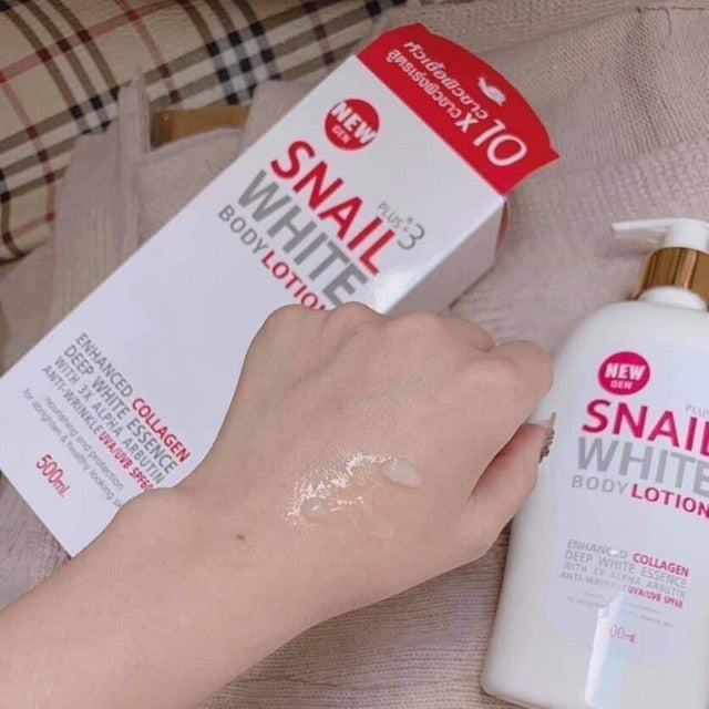 New Gen Snail White Plus 3 Body lotion deep white essence, 500ml SPF 60