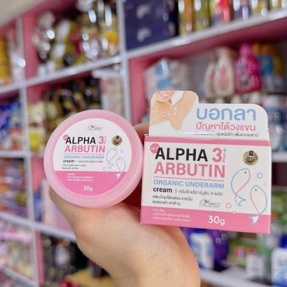 Alpha Arbutin 3 Plus Organic Armpit Underarm Night Cream 30 g