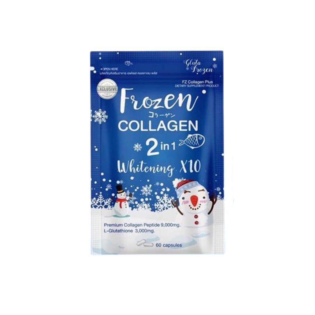 Frozen Collagen 2 in 1 whitening x10 capsule 60