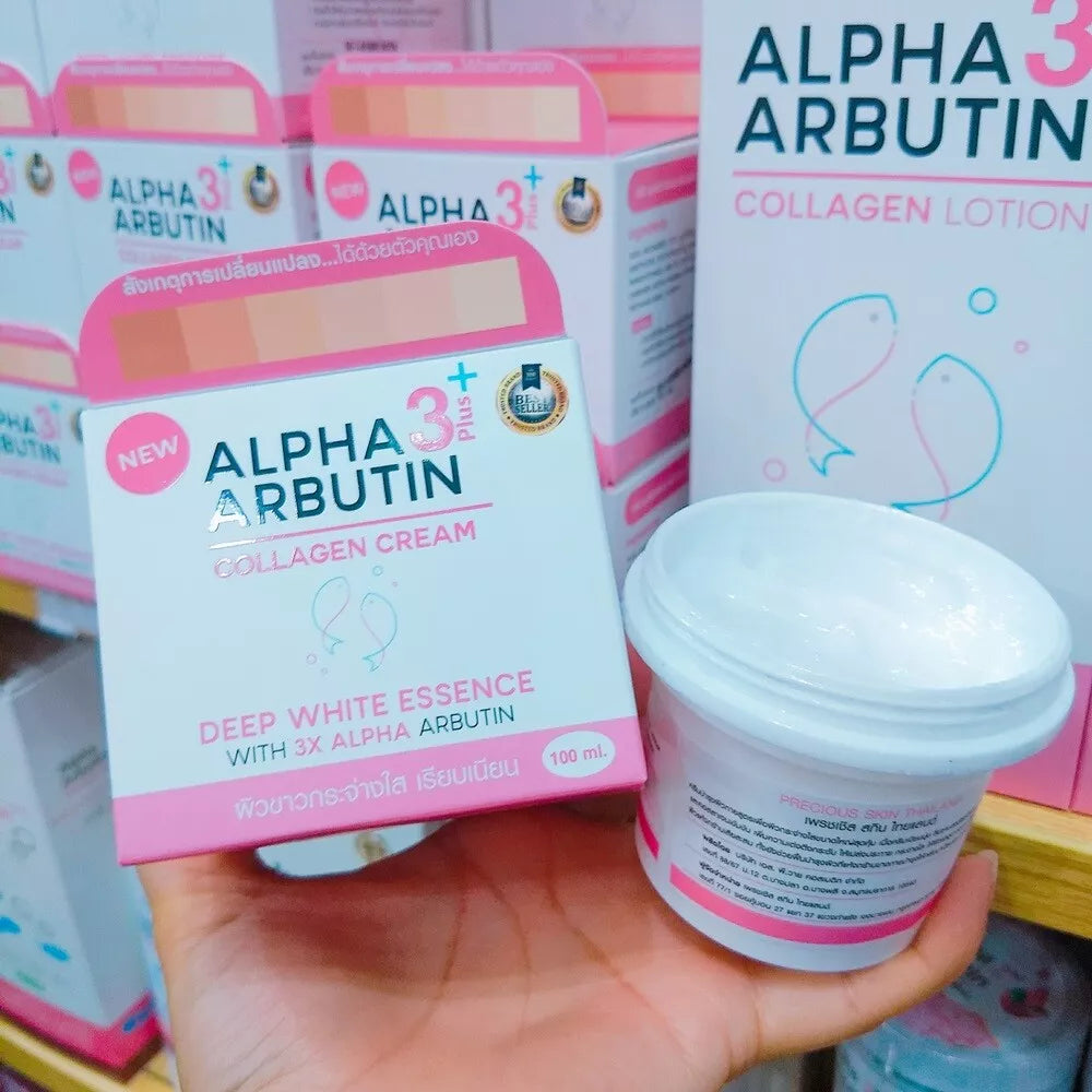 Alpha Arbutin 3 Plus Collagen Whitening Body Skin Cream 100ml