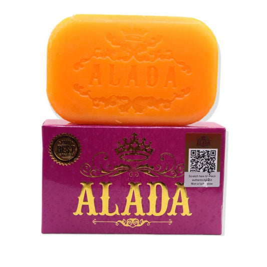 ALADA Instant Whitening Soap Reduce Dark Melasma Anti Spots Acne Original 160 g