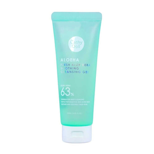 CATHY DOLL Aloeha fresh aloe vera soothing cleansing gel 63% aloe vera 120ml