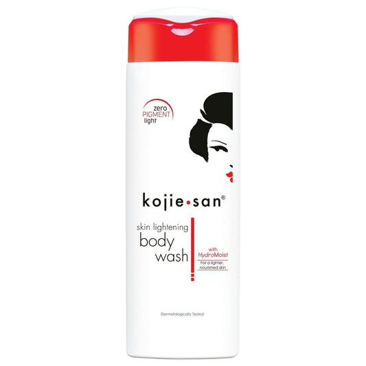 kojie san skin lightening body wash with hydromoist for a lighter nourished skin