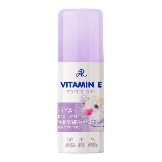 AR vitamin E soft and dry hya roll on sensitive care deodrant 60ml