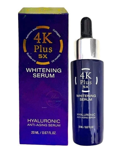 4K Plus 5X Whitening Serum Hyaluronic anti-aging serum 20ml