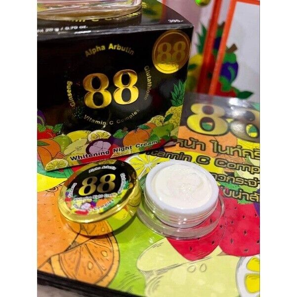 88 Whitening Night Cream 20g || Authentic Thailand