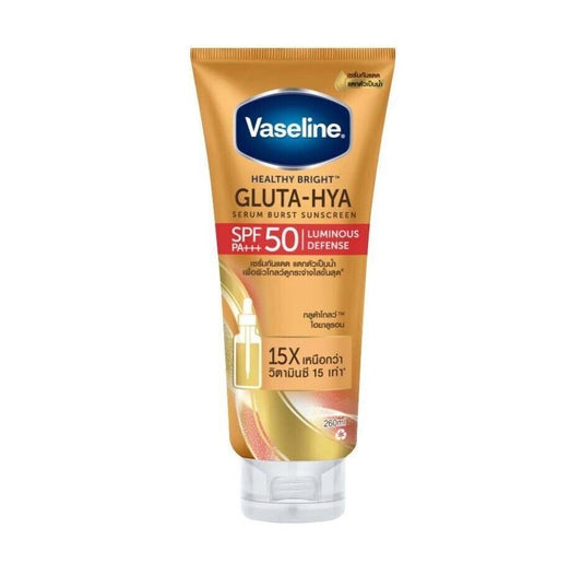 Vaseline Healthy Bright Gluta-Hya Serum Burst Sunscreen SPF 50 PA+++