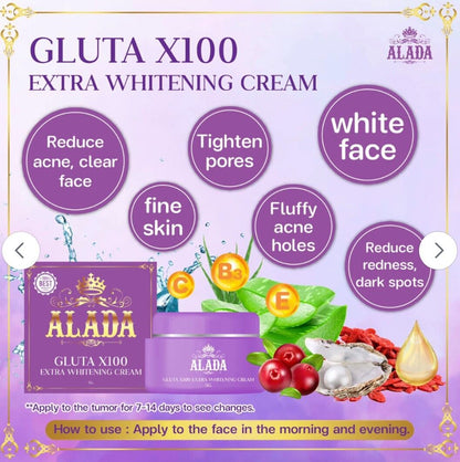 Alada Gluta X Extra Whitening Cream