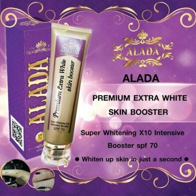 ALADA Premium extra white skin booster super whiteningX10, 180ml