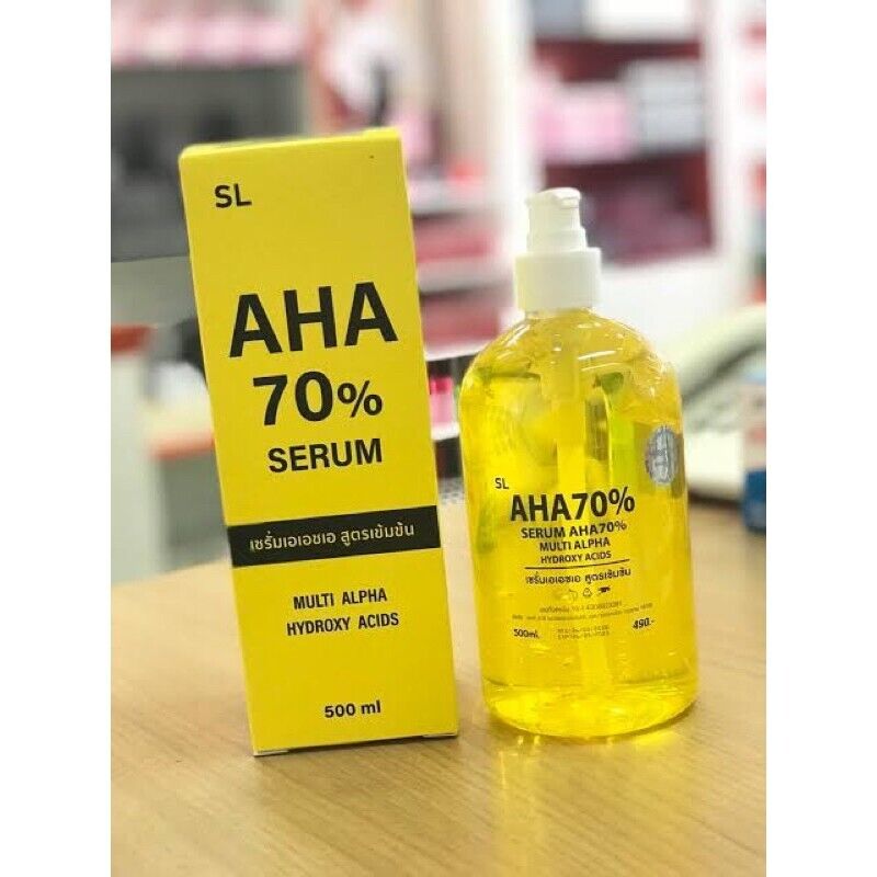 AHA 70% Body Serum Multi Alpha Whitening aura Body Whitening 500ml