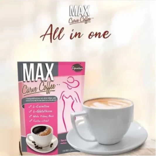 Max Curve Instant Slimming, Coffee Weight Loss,Fat Burn Slim Shape Sugar Free