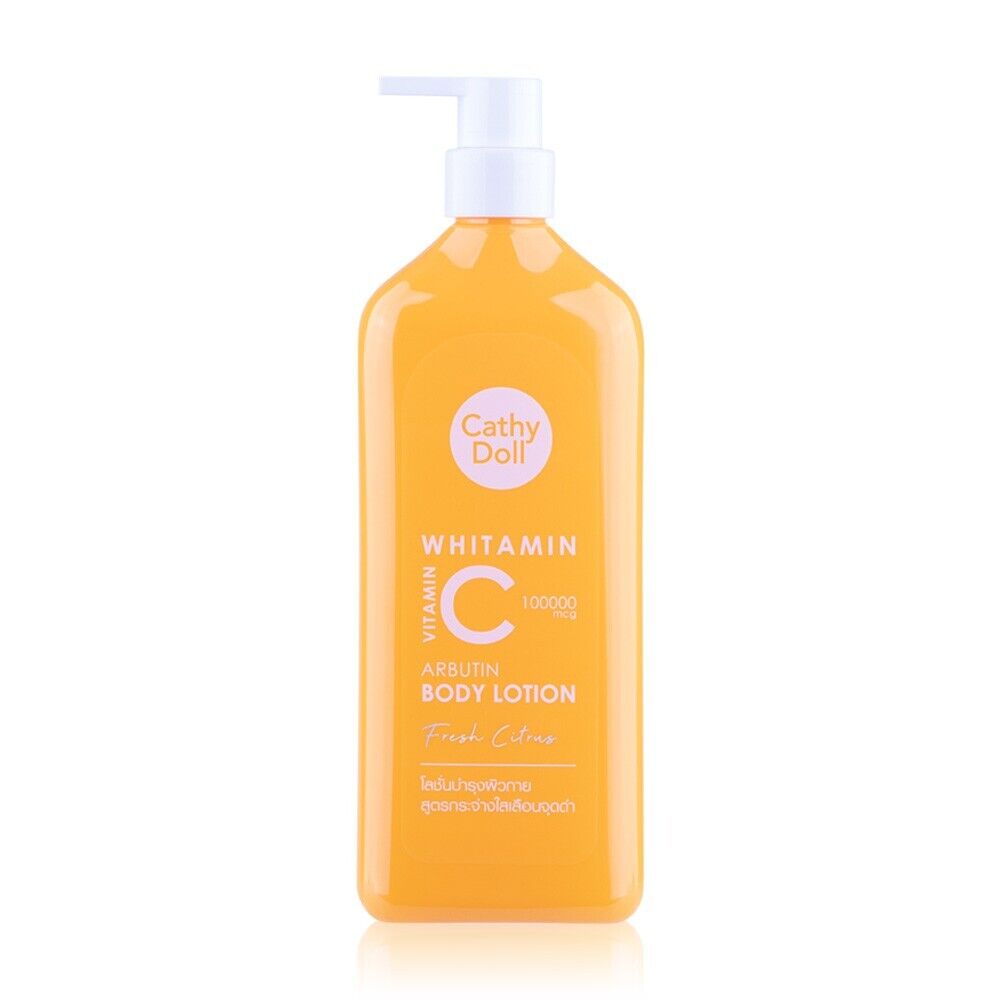 CATHY DOLL WHITAMIN VITAMIN C ARBUTIN BODY LOTION FRESH CITRUS - 450ml