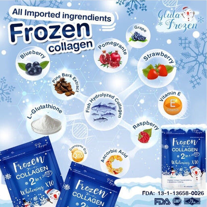 Frozen Collagen 2 in 1 whitening x10 capsule 60