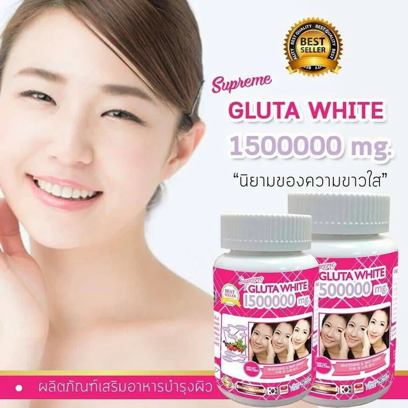 Supreme GLUTA WHITE 1500000 mg 30pcs