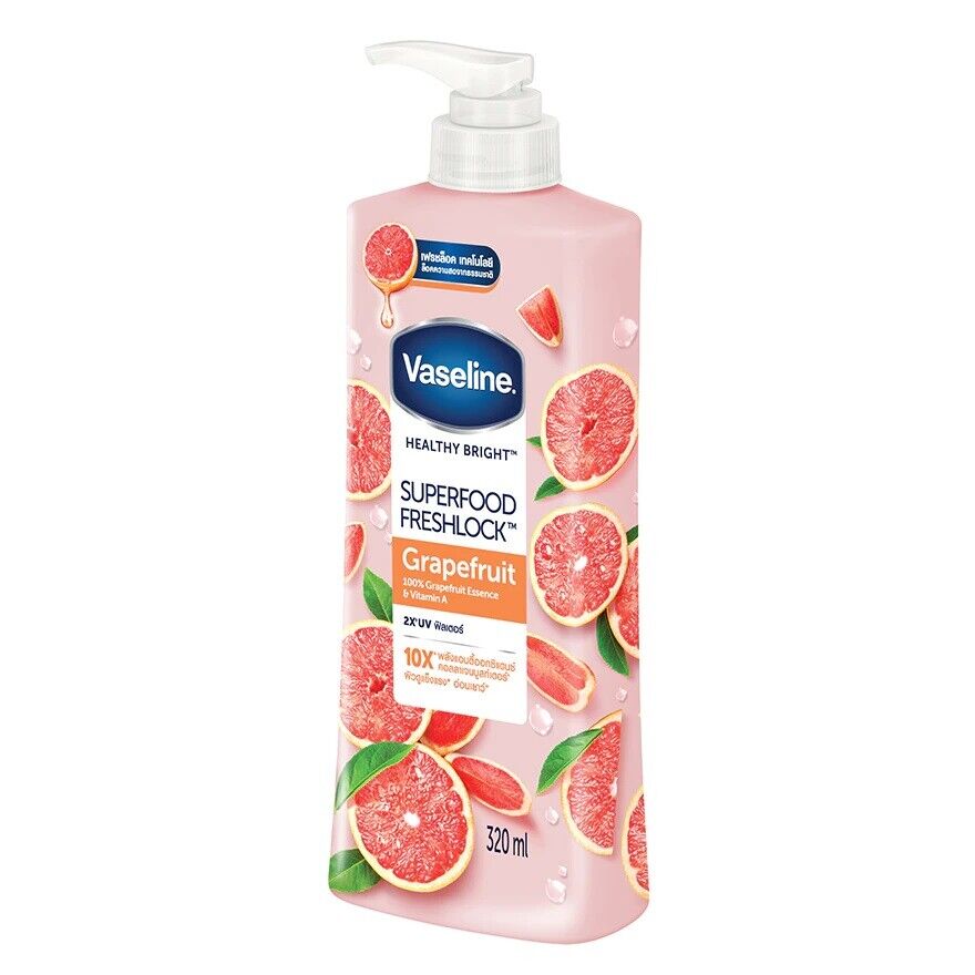 Vaseline Healthy Bright Superfood Freshlock Grapefruit body lotion 320ml