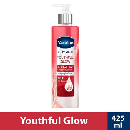 Vaseline Body Wash Glutaglow Youthful Glow Cell Renewal Nourishing 425ml.