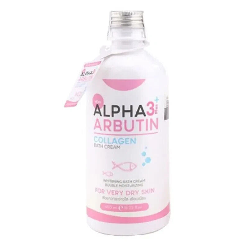 Alpha arbutin 3 plus collagen bath cream for very dry skin 350ml