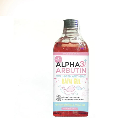 Alpha Arbutin 3 plus collagen anti-bac bath gel 450ml