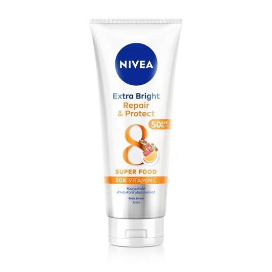 NIVEA Body Serum Extra Bright Repair and Protect SPF50 Concentrated 180 ml.