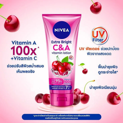 NIVEA Extra Bright C & A Vitamin lotion 180ML