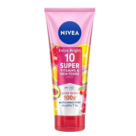 NIVEA Extra Bright 10 Super Vitamins & Skin Foods Lotion 180ML