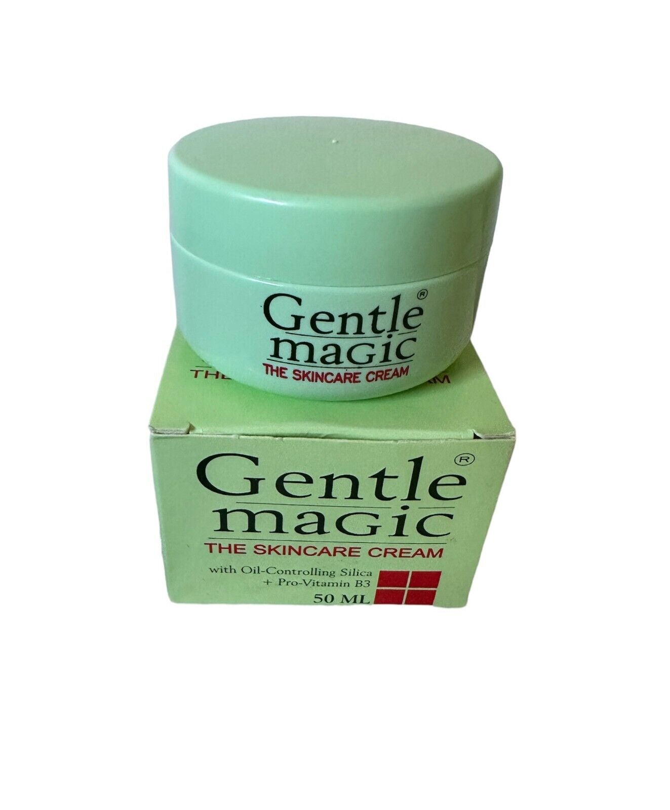 Gentle Magic the skincare Cream 50ml with oil controlling silica+ pro vitamin B3