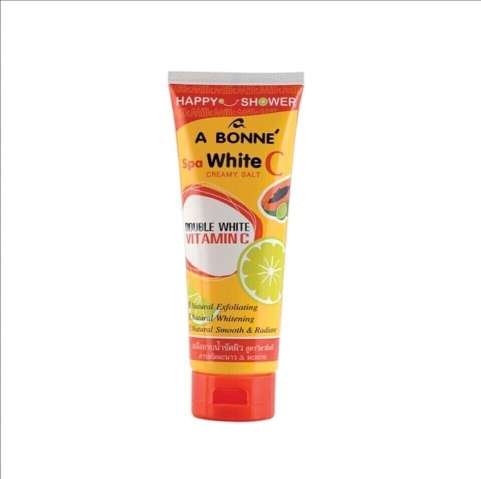 A bonne spa white C creamy salt double white vitamin C 350g