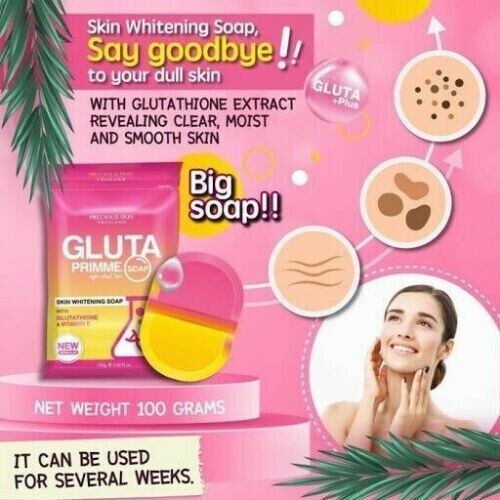 Gluta Primme Body Smoothing Skin Whitening soap 100g