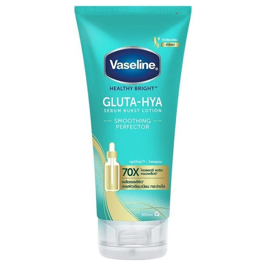 Vaseline Healthy Bright Gluta-Hya Serum Burst Smoothing Perfector 300 ml.