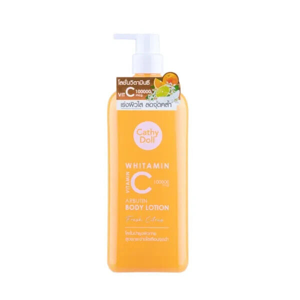 CATHY DOLL WHITAMIN VITAMIN C ARBUTIN BODY LOTION FRESH CITRUS - 450ml