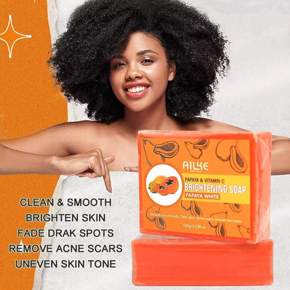 Natural Kojic Acid Skin Brightening Soap,For Pigmentation, Pimple antiaging 150g