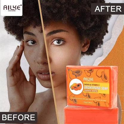 Natural Kojic Acid Skin Brightening Soap,For Pigmentation, Pimple antiaging 150g