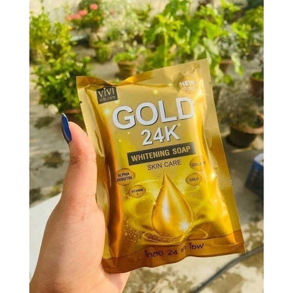 Vivi Gold 24k Whitening Soap 80g