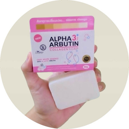 Perfect skin lady Alpha Arbutin 3 plus Collagen soap 80g